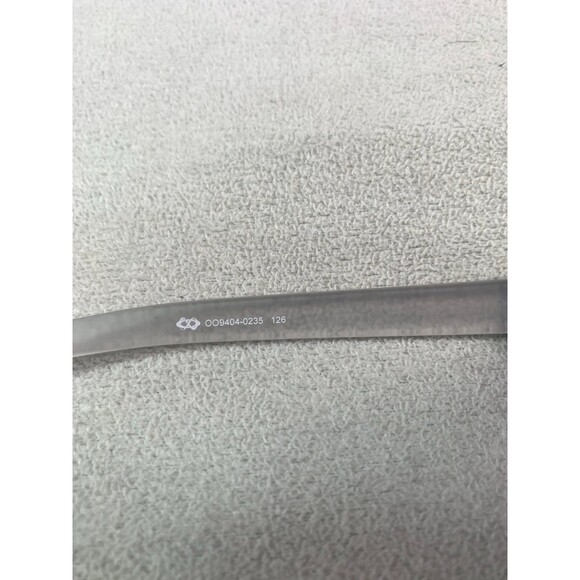 Oakley Latch Panel Sunglasses OO9404-0235 Matte Clear Prizm Violet w/Pouch - Picture 6 of 11